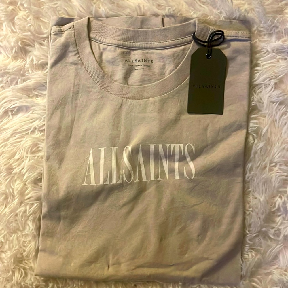 All Saint Shirt New with Tags. size Large